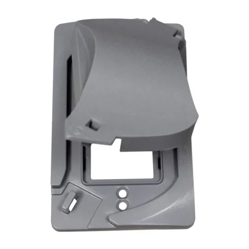 Sigma Engineered Solutions Square Plastic 2 gang 4.84 in. H X 4.84 in. W Flat Box Cover