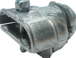 Sigma Engineered Solutions ProConnex 3/8 in. D Die-Cast Zinc Duplex Connector For AC, MC and FMC/RWF