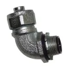 Sigma Engineered Solutions ProConnex 1/2 in. D Zinc-Plated Iron 90 Degree Connector For Liquid Tight