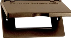 Sigma Engineered Solutions Rectangle Die-Cast Metal 1 gang 2.83 in. H X 4.57 in. W Horizontal GFCI C