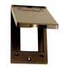 Sigma Engineered Solutions Rectangle Die-Cast Metal 1 gang 4.57 in. H X 2.83 in. W Vertical GFCI Cov