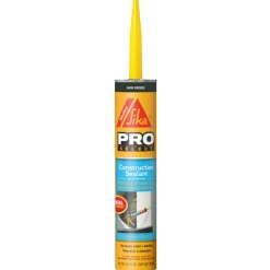 Sika Pro Select Dark Bronze Polyurethane Construction Caulk Sealant 10.1 oz. (Pack of 12)