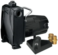 Simer 1/2 HP 1420 gph Cast Iron Electronic Switch Bottom AC Transfer Pump