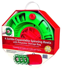 Simple Living Light Reels with Storage Bag