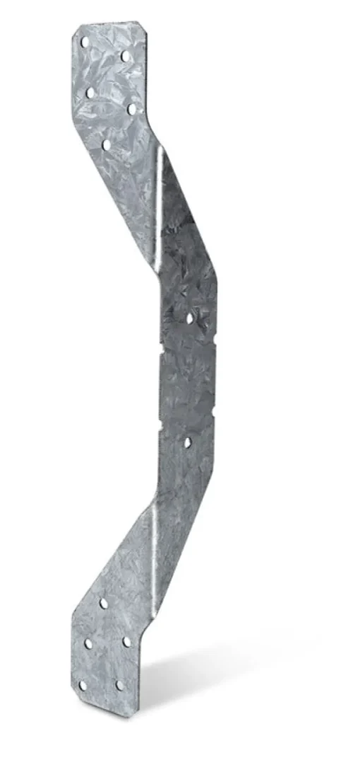Simpson Strong-Tie 10.44 in. H X 1.53 in. W 18 Ga. Steel Hurricane Tie