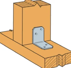 Simpson Strong-Tie 2 in. W X 1.4 in. L Galvanized Steel Angle