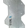 Simpson Strong-Tie Galvanized Steel 16 ga. L-Angle 5 L x 1.375 H x 2.4 W in.