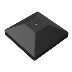 Simpson Strongtie Outdoor Accents 6 in. W x 6 ft. L Black Plastic Post Cap
