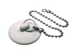 SINKSTOPPER W/CHN 1-3/8"