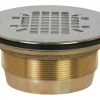 Sioux Chief 2 in. D Brass Shower Drain
