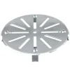 Sioux Chief Gripper 7-1/4 in. Chrome Round Stainless Steel Floor Drain Cover