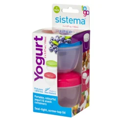 Sistema 5.07 oz. Food Storage Container (Pack of 8)