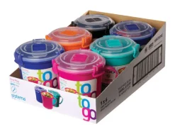 Sistema 22 oz. Soup Mug Assorted (Pack of 6)