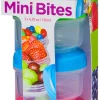 Sistema 21467nw 3.03" X 6.42" Round Mini Bites Assorted Colors 3 Count