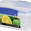 Sistema 1600zs 33 Oz Clear Rectangular Klip It Food Container