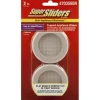 SLIDERS FELT TAN 3"W 4PK