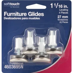 SLIDERS PLASTIC 1-1/16"W