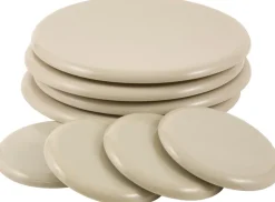 SLIDERS PLST TAN RND 8PK