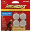 SLIDERS RND BGE 1-1/8"W