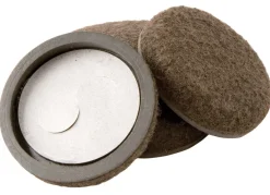 SLIDERS RND BRN 2"W 4PK