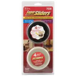 SLIDERS RND GRY 3.5"W