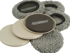 SLIDERS RND GRY 3.5"W