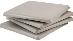 SLIDERS SQR BLK 5"W 4PK