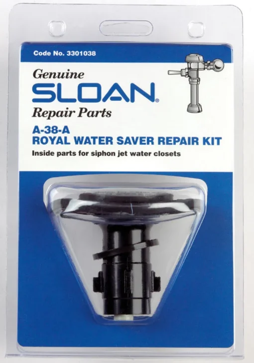 Sloan Regal Water Saver Repair Kit Black Plastic