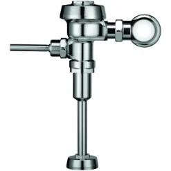 Sloan Royal Urinal Flush Valve Silver Polished Chrome Brass