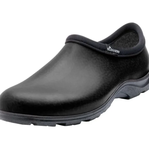 Sloggers Black Waterproof Comfort Men's Garden/Rain Shoes Size 10 US