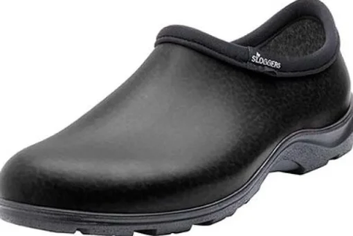 Sloggers Black Waterproof Comfort Men's Garden/Rain Shoes Size 10 US