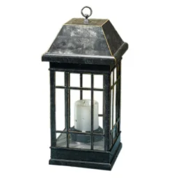 Smart Solar 3900kr1 24" San Rafael Estate Solar Mission Lantern
