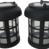 Smart Solar 3782wrm2 4.5" Black Umbrella Hanging Solar Lanterns 2 Count