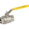 Smith-Cooper 1/2 in. Stainless Steel FIP Ball Valve Full Port Lever