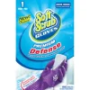Soft Scrub Rubber Cleaning Gloves M Purple 1 pair