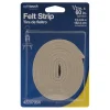 Softtouch Felt Self Adhesive Strips Beige Rectangle .5 in. W X 60 in. L 1 pk