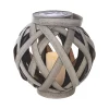 SOLAR CRISSCROSS LANTERN