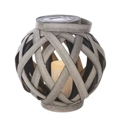 SOLAR CRISSCROSS LANTERN