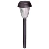 Solar LED Light, Black Plastic