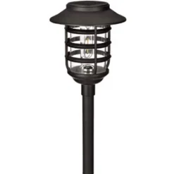 Solar Path Lights, Bronze Aluminum, 2-Pk.