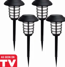 Solar Pathway, 40-Lumens, As Seen On TV, 4-Pk.