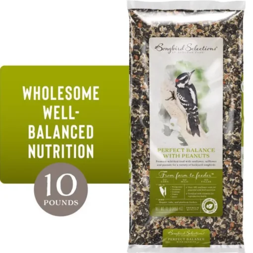 Songbird Selections Perfect Balance with Peanuts Wild Bird Seed Wild Bird Food 10 lb