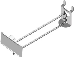 Southern Imperial Bin Tag Holder Quad-Wire Plastic White