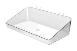 Southern Imperial Visi-Tray 12 In. W X 3 In. H X 10 In. D Clear