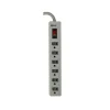 Southwire Woods 1.5 ft. L 6 outlets Power Strip w/Surge Protection White 280 J