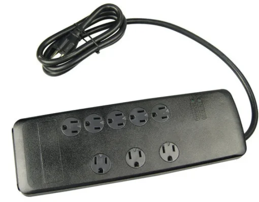 Southwire Woods 8 outlets Power Strip w/Surge Protection Black 3540 J