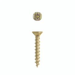 SPAX No. 8 x 1 in. L Phillips/Square Flat Head Yellow Zinc Steel Multi-Purpose Screw 30 each
