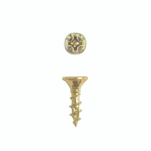 SPAX No. 6 x 1/2 in. L Phillips/Square Flat Head Yellow Zinc Steel Multi-Purpose Screw 50 each