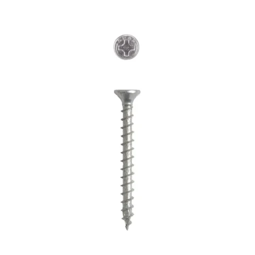 SPAX No. 10 x 2 in. L Phillips/Square Flat Head Zinc-Plated Steel Multi-Purpose Screw 12 each