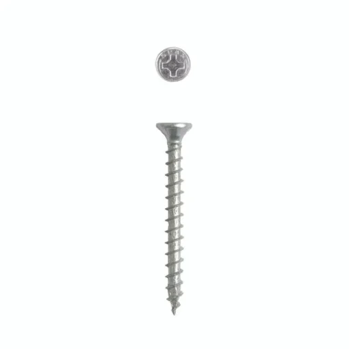 SPAX No. 10 x 2 in. L Phillips/Square Flat Head Zinc-Plated Steel Multi-Purpose Screw 12 each